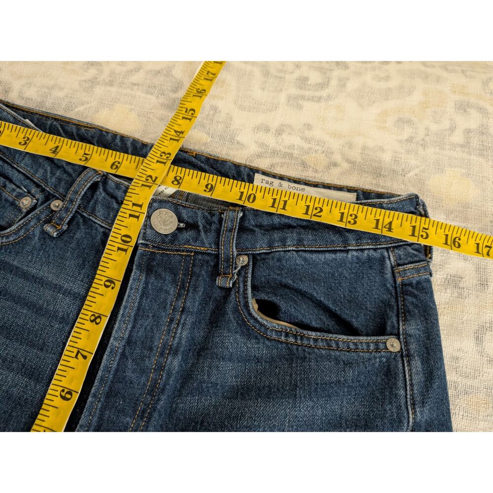 Rag & Bone Maya High Rise Slim Jeans in Jasper - Picture 15 of 16